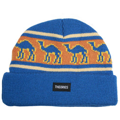 Theories Sahara Beanie Blue / Burnt Orange