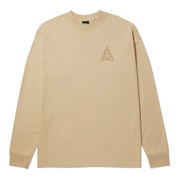Huf Set Tt L / S Tee (Wheat)
