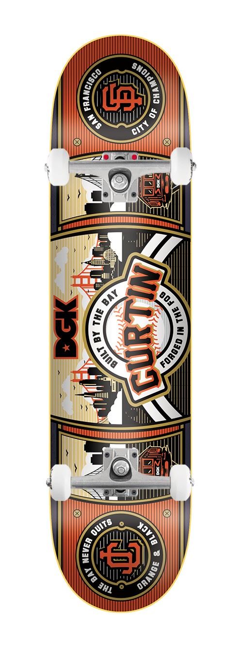 DGK Jack Curtain 'In The Fog' x Venom Custom Complete Skateboard - 8"