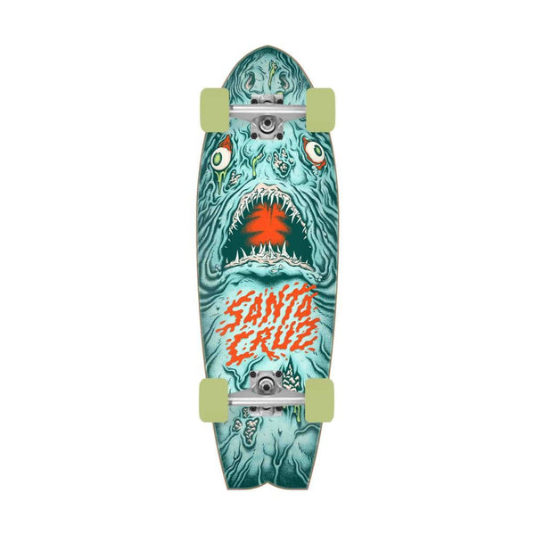 Santa Cruz Cruiser Dead Shark Complete Skateboard - 8.8
