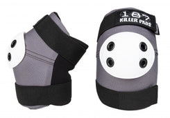 187 Killer Pads Elbow Pad - Grey / Black / White - Skatewarehouse.co.uk