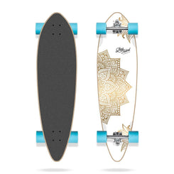 Mandala Essential 36"x9.5" Pintail Long Island Longboard Complete