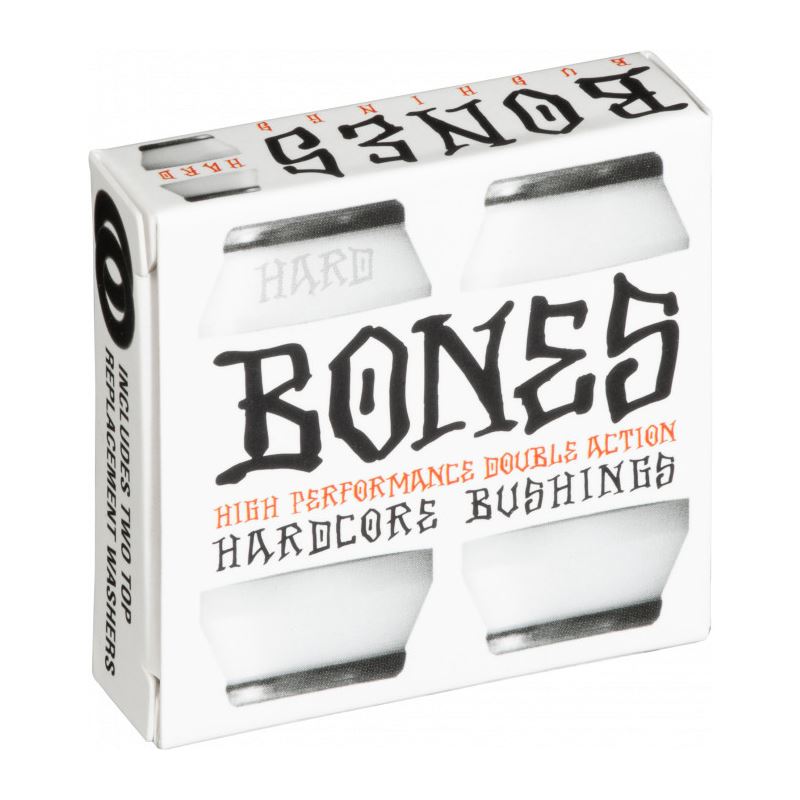 BONES Wheels Bushings Hard White / Black (96A)