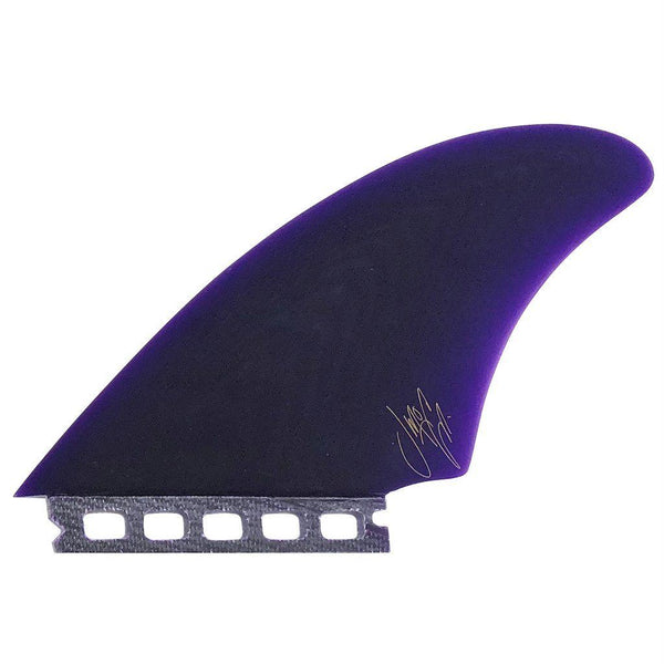 Captain Fin Co - Jeff McCallum Twin Keel - Large - Purple (Futures) - L