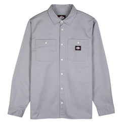 Independent Shirt Kirby Workshirt - Grey - Skatewarehouse.co.uk