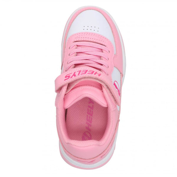 Heelys X2 Rezerve X2 PU - Powder Pink / White - Skatewarehouse.co.uk