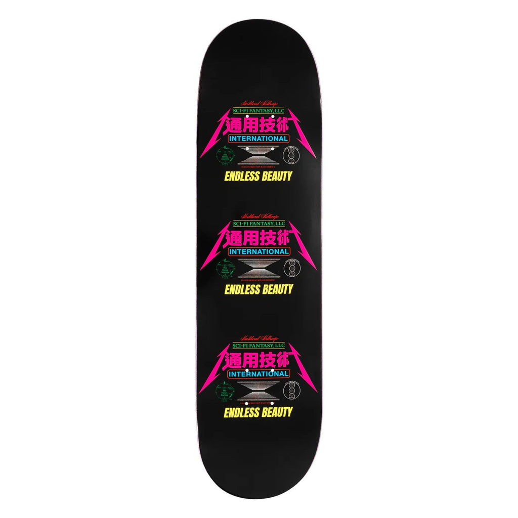 Sci-Fi Fantasy Neoliberal Beauty Skateboard Deck - 8.5"