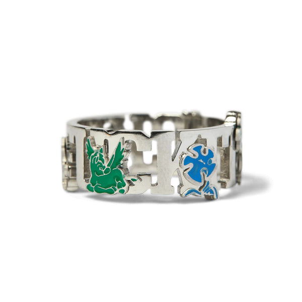 HUF Trip Ring (Silver) Skateboard Deck - 9.0