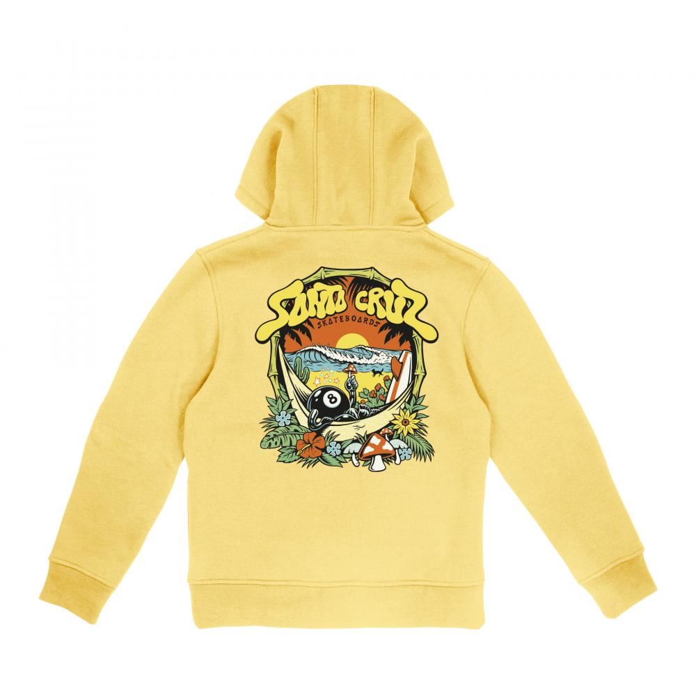 Santa Cruz Youth Hood Youth Winkowski 8Baller Hood - Butter - Skatewarehouse.co.uk