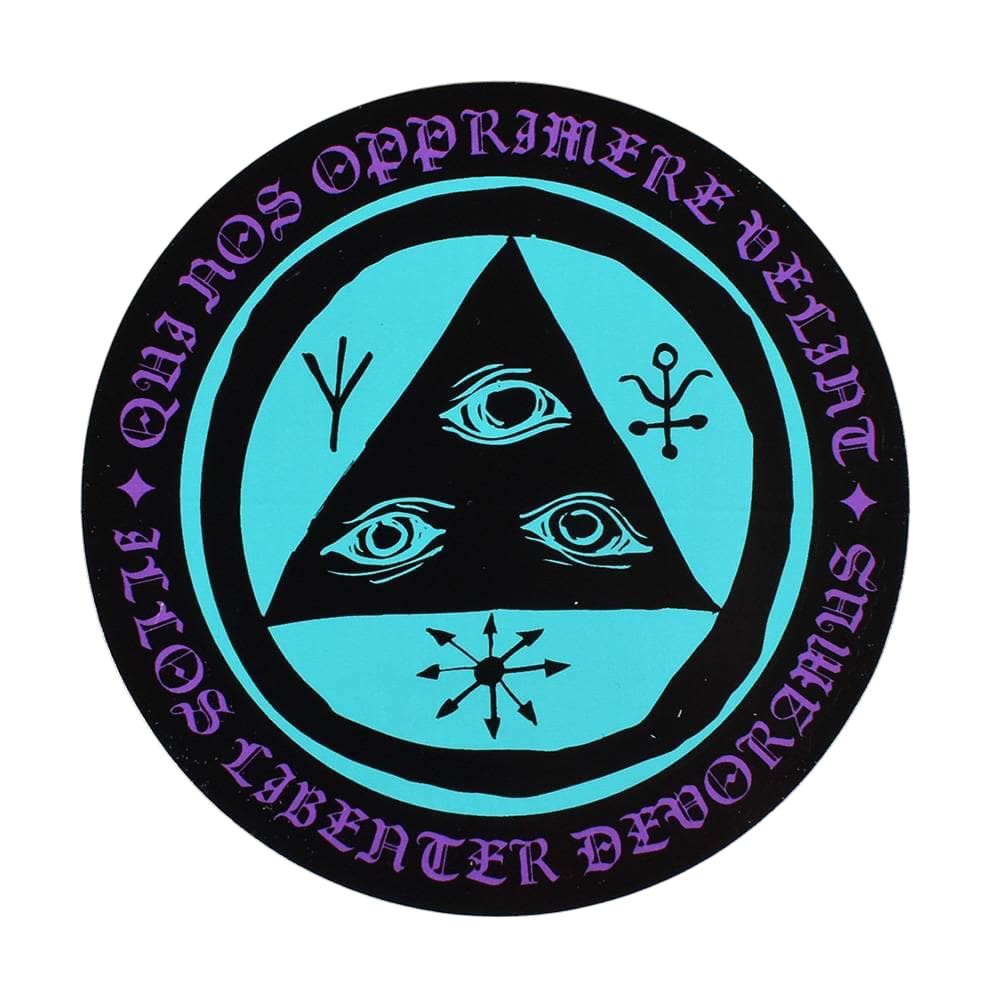 Welcome Latin Talisman 2 Sticker Single - One Size