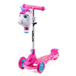 Xootz Unicorn Bubble Go Scooter - White