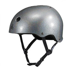 Triple Eight Helmet Deep Cover - Silver Glitter