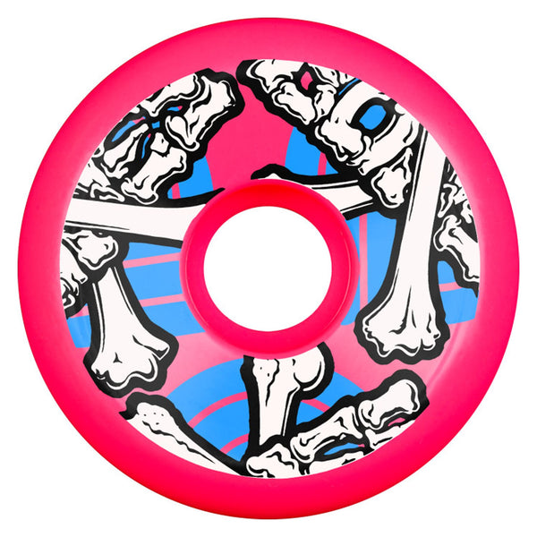Powell-Peralta Cross Bones • • 97A • Pink Skateboard Wheels - 64mm