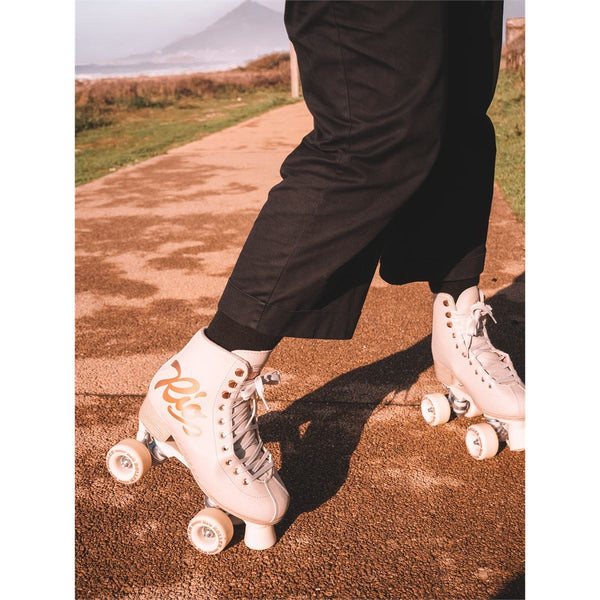 Rio Roller Rose Quad Skates - Rose Cream - Skatewarehouse.co.uk