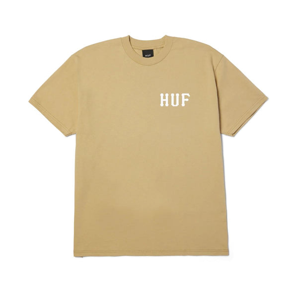 HUF Classic H SS Tee (Sand / White)