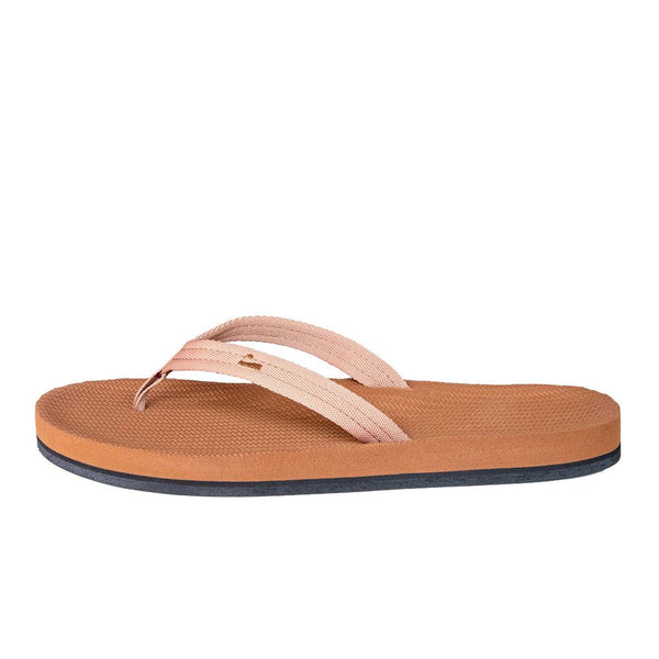 Indosole - Womens Flip Flops - Easy Living - Rust Shoes