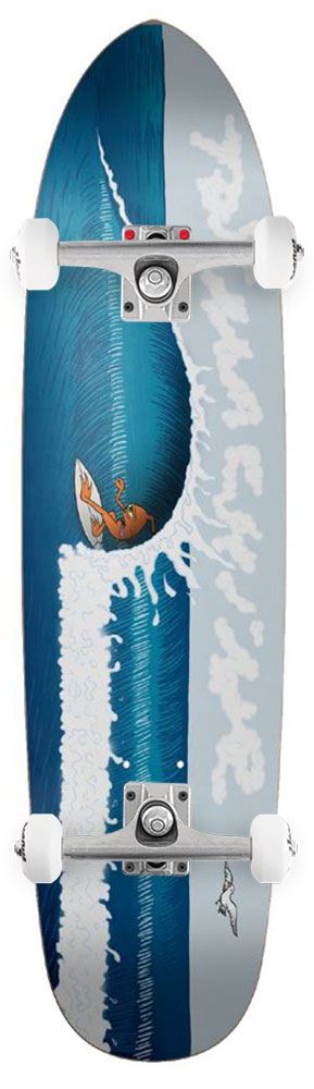 Toy Machine Tubed Sect Cruiser x x Venom Custom Complete Skateboard - 8.0
