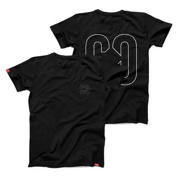 CORE Hollow Icon, Pro T-Shirt - Black - Skatewarehouse.co.uk