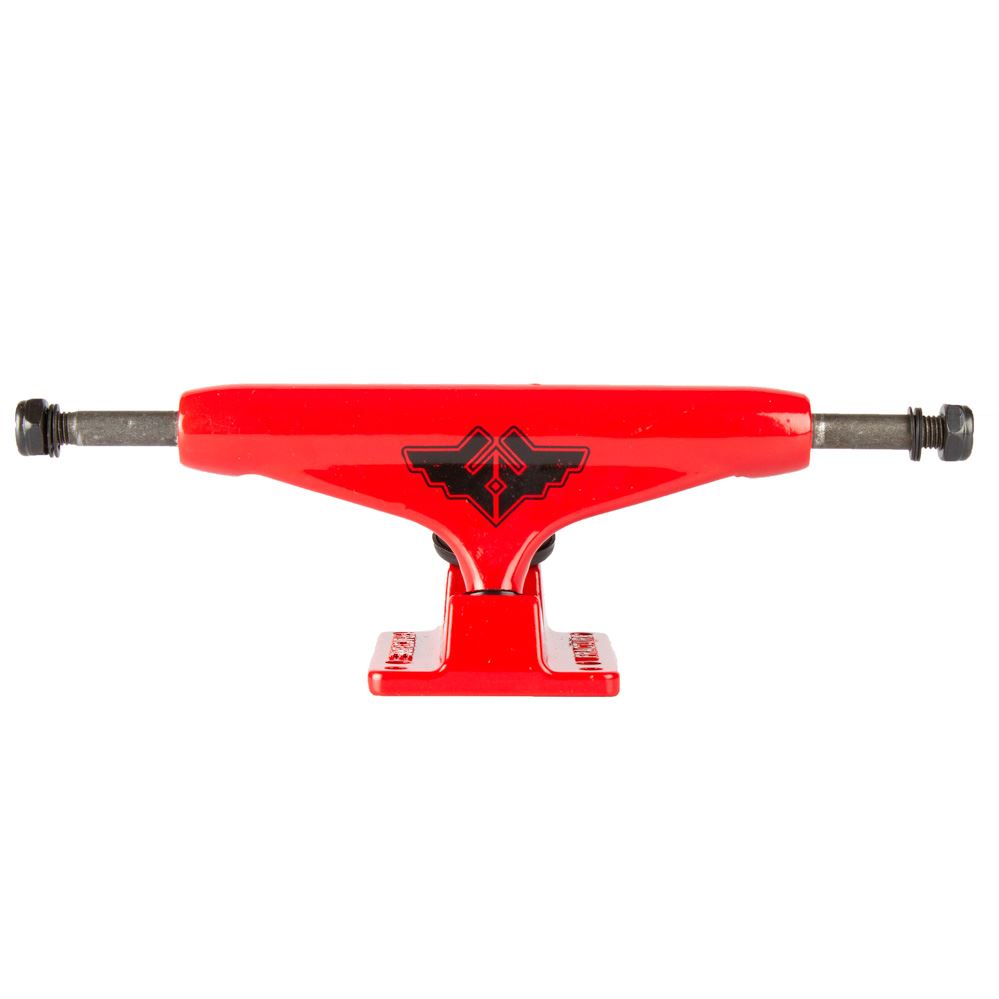 Fracture Wings V2 - Red Skateboard Trucks - 5.5" (Pair)