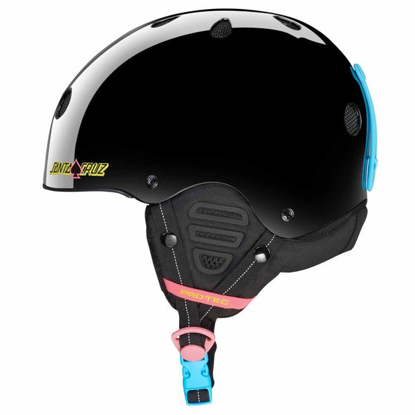 Pro-Tec Helmet X Santa Cruz Low Pro-Snow - Black Gloss