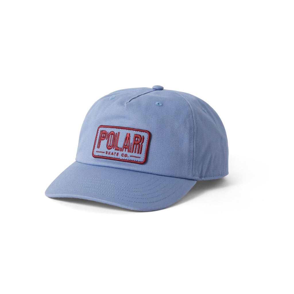 Polar Skate Co Earthquake Patch Cap (Oxford Blue) - One Size
