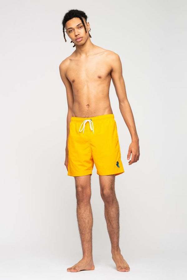 Santa Cruz Shorts Mini Hand Swim Short - Mango - Skatewarehouse.co.uk