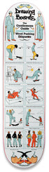 Drawing Boards Gentlemen's Guide Skateboard Deck - 8.8"