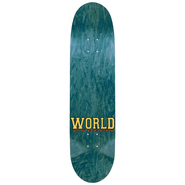World Industries Kareem Campbell Fudgesicle EX7 White Skateboard Deck - 7.7
