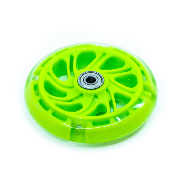 CORE LED Scooter Wheels - Green (PAIR) - Skatewarehouse.co.uk