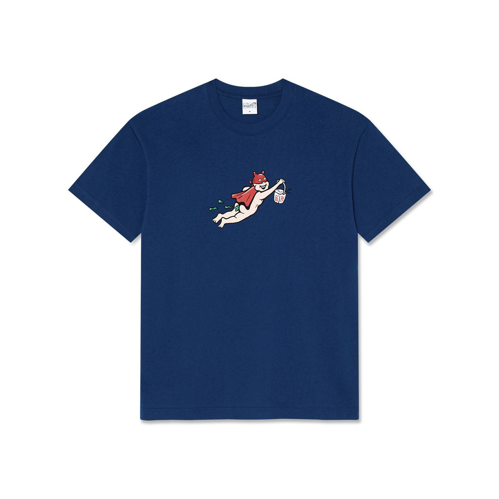 Polar Skate Co Tee | Take Away (Ultramarine) - S