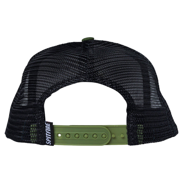 Spitfire Bighead Cap (Olive(Ripstop) W / Black Emb) - One Size