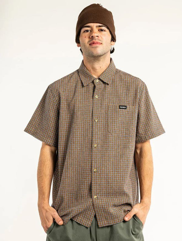 Theories Of Atlantis Avignon Flannel Button-Up Shirt - Skatewarehouse.co.uk