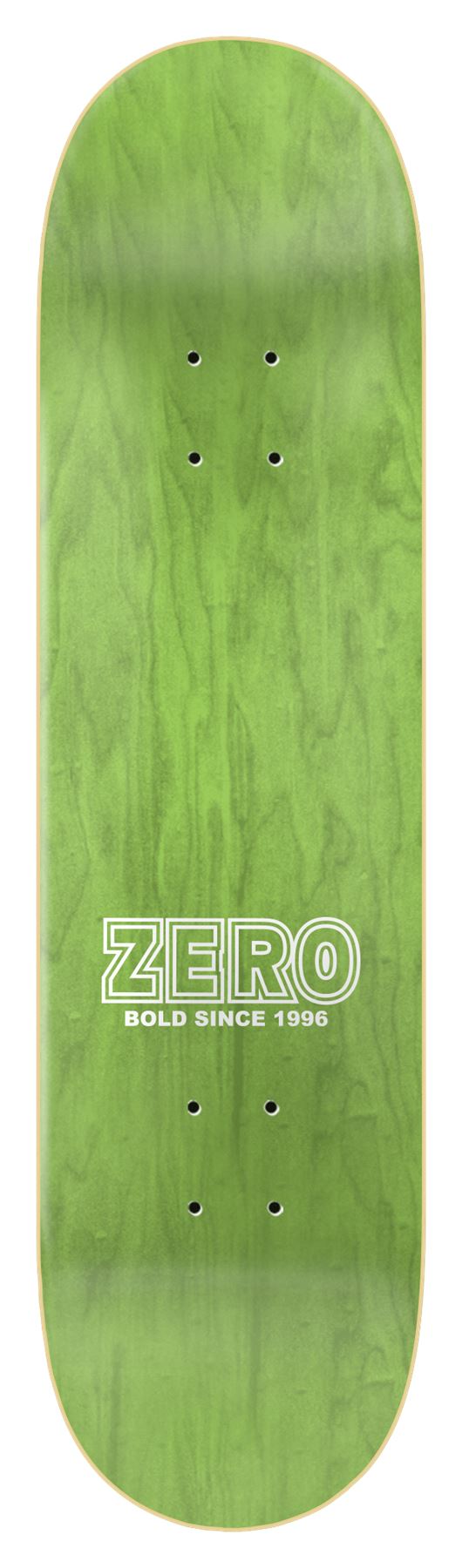 Zero Skateboard Bold Iridescent Dane Burman Skateboard Deck - 8.5
