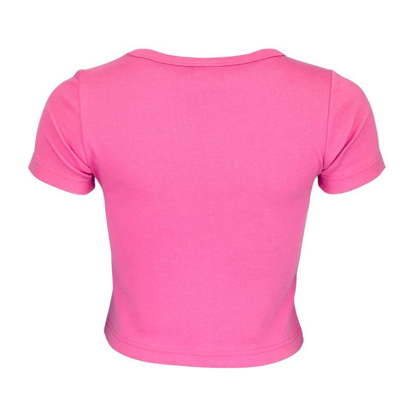 Santa Cruz Womens T-Shirt Contest Oval T-Shirt - Pink Guava - Skatewarehouse.co.uk