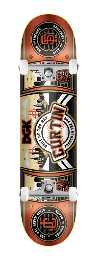 DGK Jack Curtain 'In The Fog' x Venom Custom Complete Skateboard - 8"