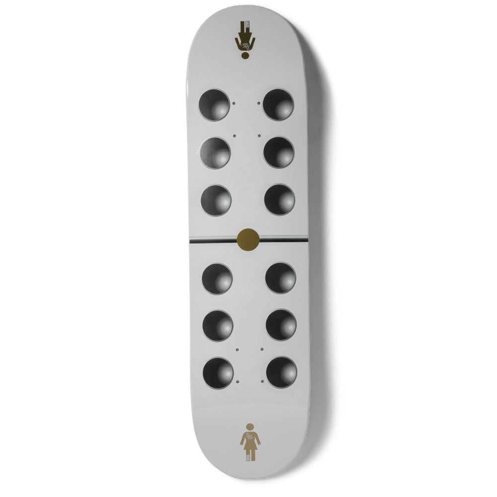 Girl x TheGoodLife! Skateboard Griffin Gass Twin Tip Skateboard Deck - 8.0" - Skatewarehouse.co.uk