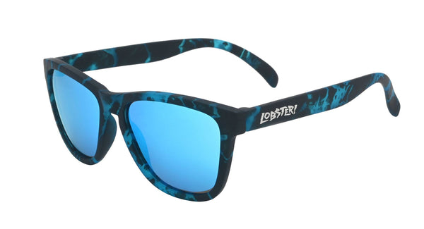 Lobster Eyewear Arnold Schwarzenipper - Blue Marble - Skatewarehouse.co.uk