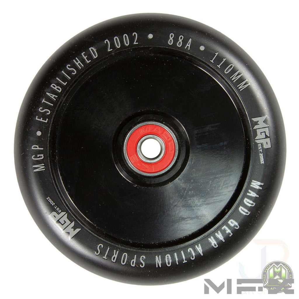 Madd Gear Mfx Corrupt 110Mm Wheels (2) - Black / Black - Skatewarehouse.co.uk
