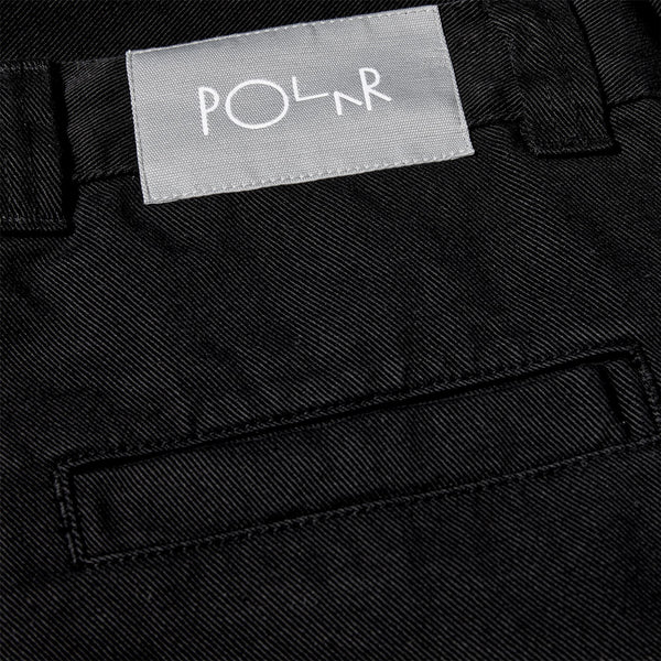 Polar Skate Co 44! Shorts | Twill (Black)