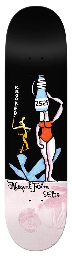 Krooked Pro Sebo Vase Skateboard Deck - 8.06