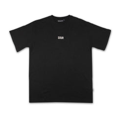 Sour Solution Drawn Tee Black - Skatewarehouse.co.uk