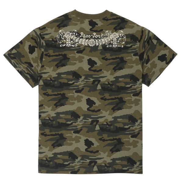 Pass~Port Kollaasi Tee (Woodland Camo) - XL
