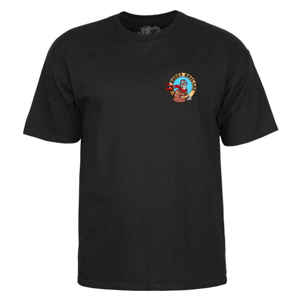 Powell Peralta Bones Brigade Ripper Pilot Tee Black