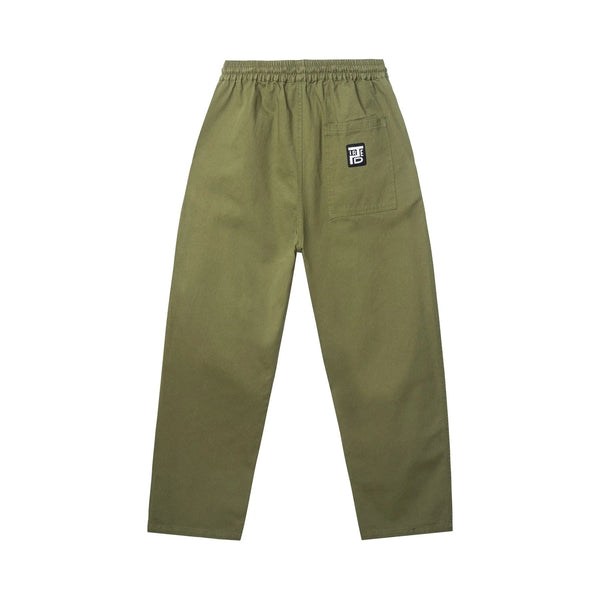 Tired Stamp Pant Green