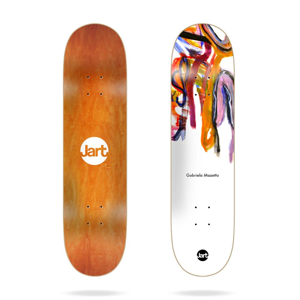 Jart Metaphysical Mazetto HC Jart Skateboard Deck - 8.125" - Skatewarehouse.co.uk