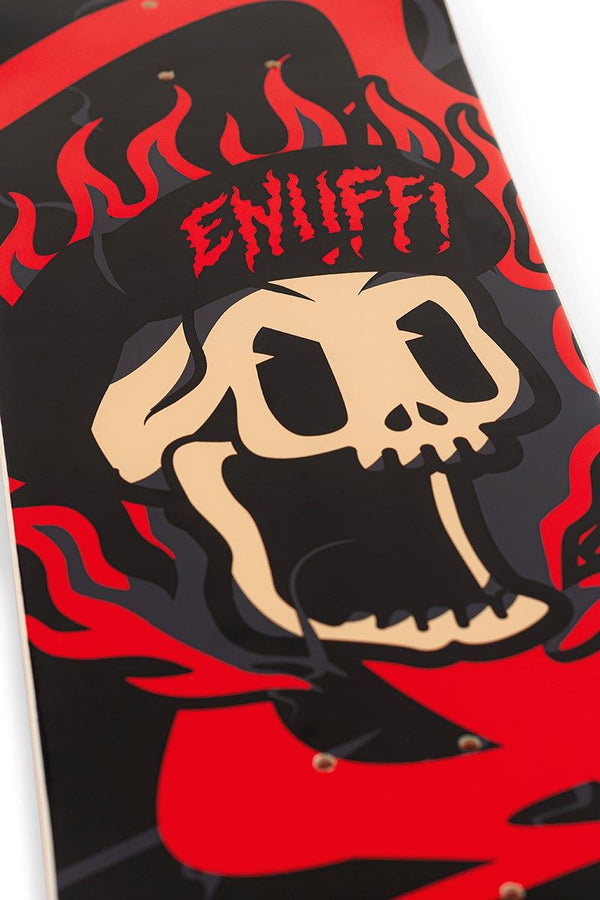 Enuff Designer - Pyro III Red Skateboard Deck - 8.0