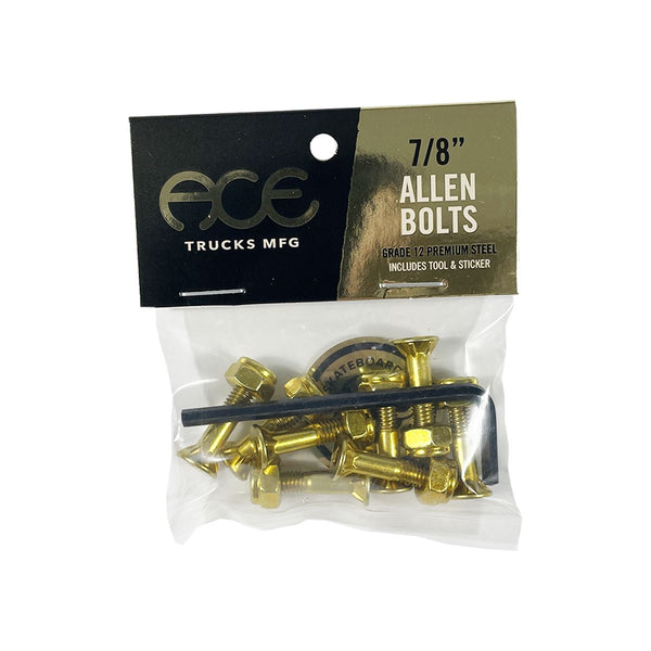 Ace Trucks Bolts - Allen - 7 / 8" - Gold