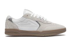 Lakai Atlantic XLK White Suede Skate Shoes