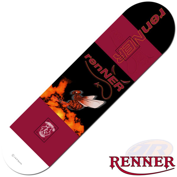 Renner A inc ABEC 5 & Black Trucks - A18 Sting Iii Complete Skateboard