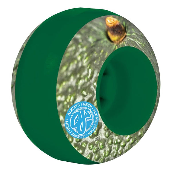 OJ Skateboard Wheels Avocado Lil Doodies 99a - Green - Skatewarehouse.co.uk